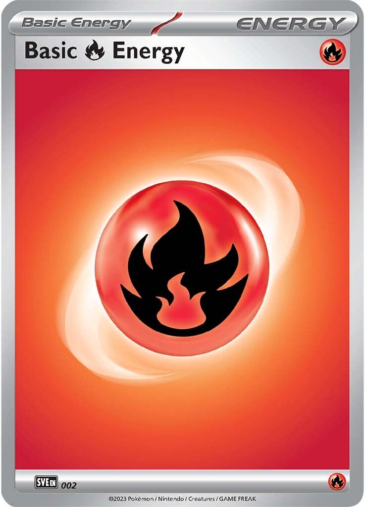 Fire Energy (002) [Scarlet & Violet: Base Set] | I Want That Stuff Brandon