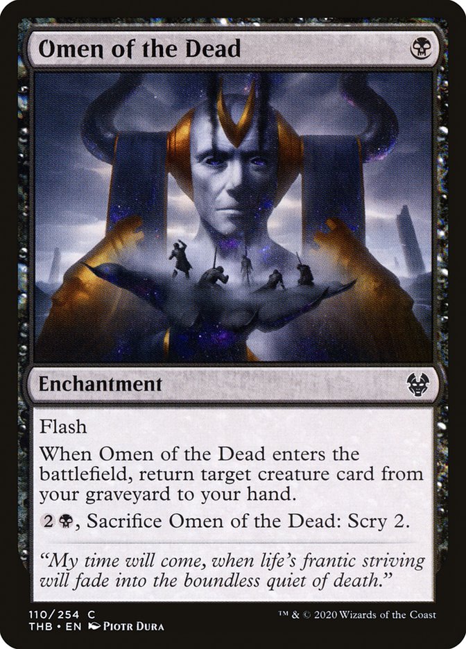 Omen of the Dead [Theros Beyond Death] | I Want That Stuff Brandon