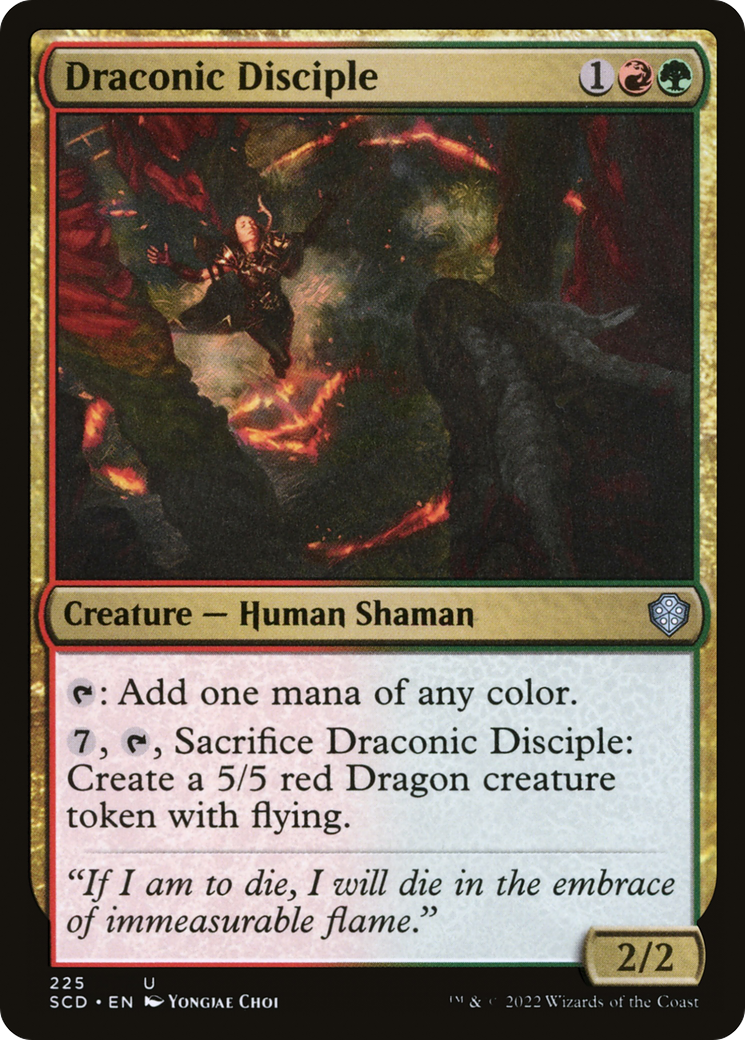 Draconic Disciple [Starter Commander Decks] | I Want That Stuff Brandon