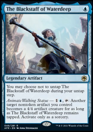 The Blackstaff of Waterdeep (Promo Pack) [Dungeons & Dragons: Adventures in the Forgotten Realms Promos] | I Want That Stuff Brandon