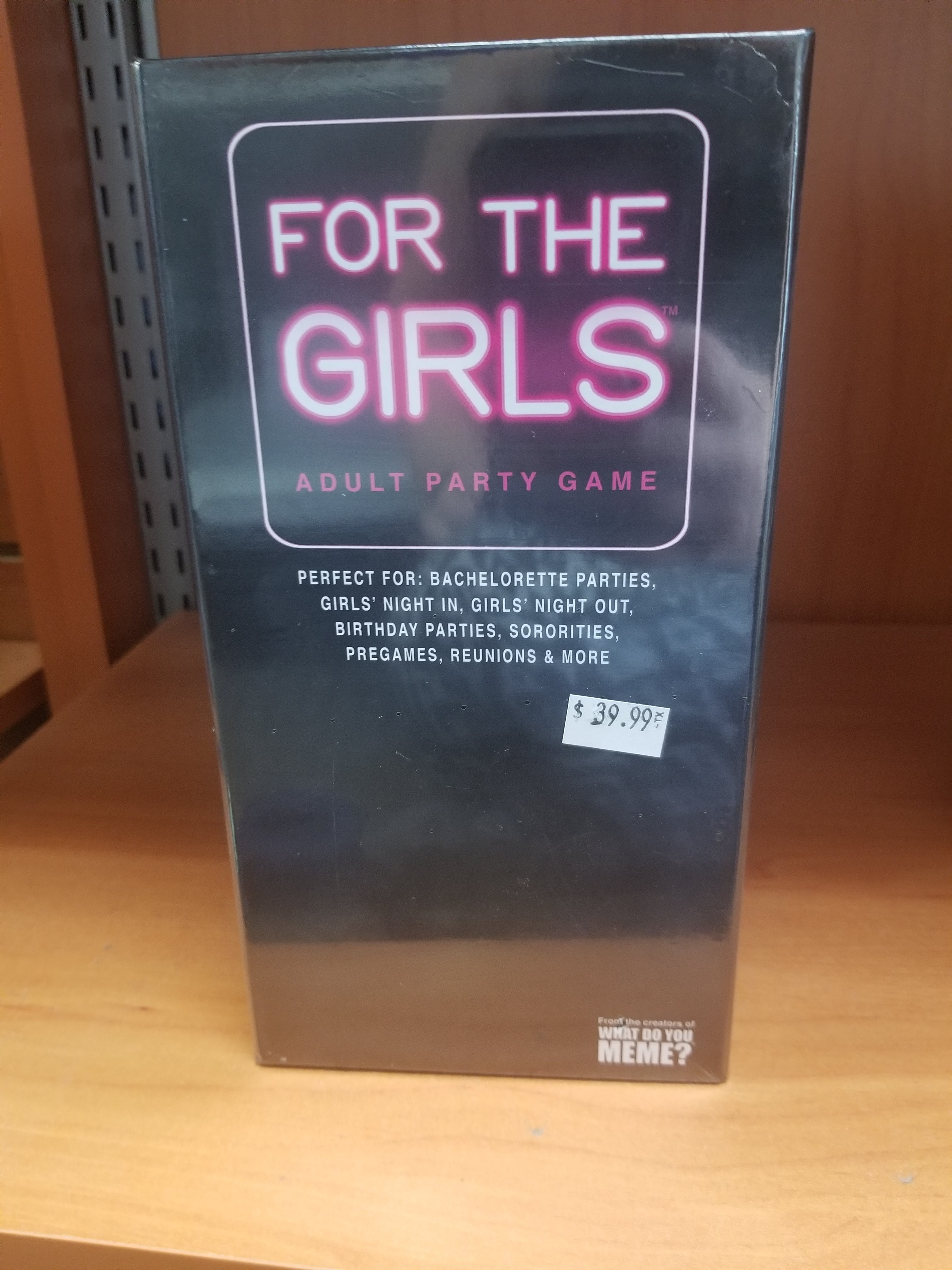 For the Girls: Adult Party Game | I Want That Stuff Brandon