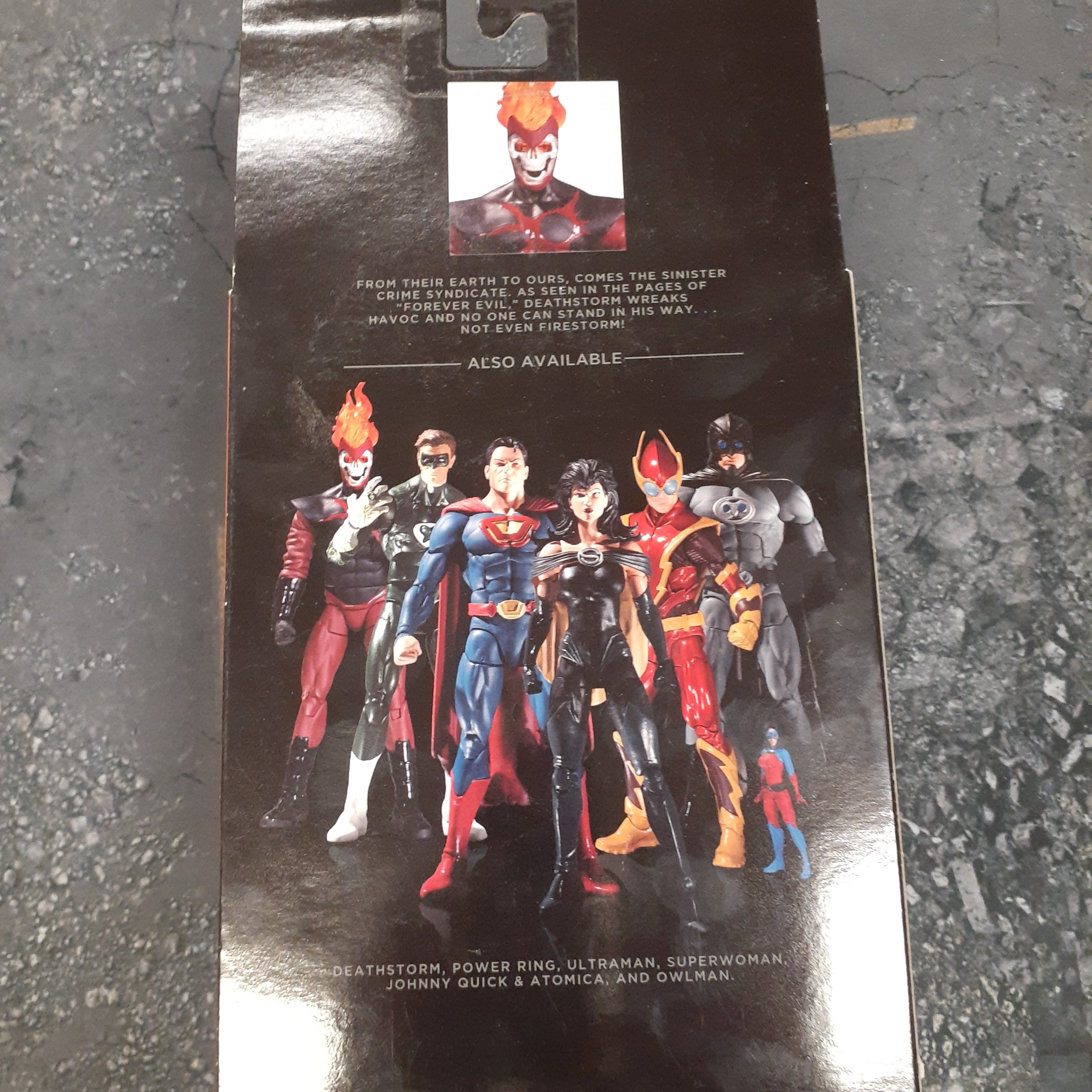 DC Collectibles Super-Villains; Deathstorm | I Want That Stuff Brandon
