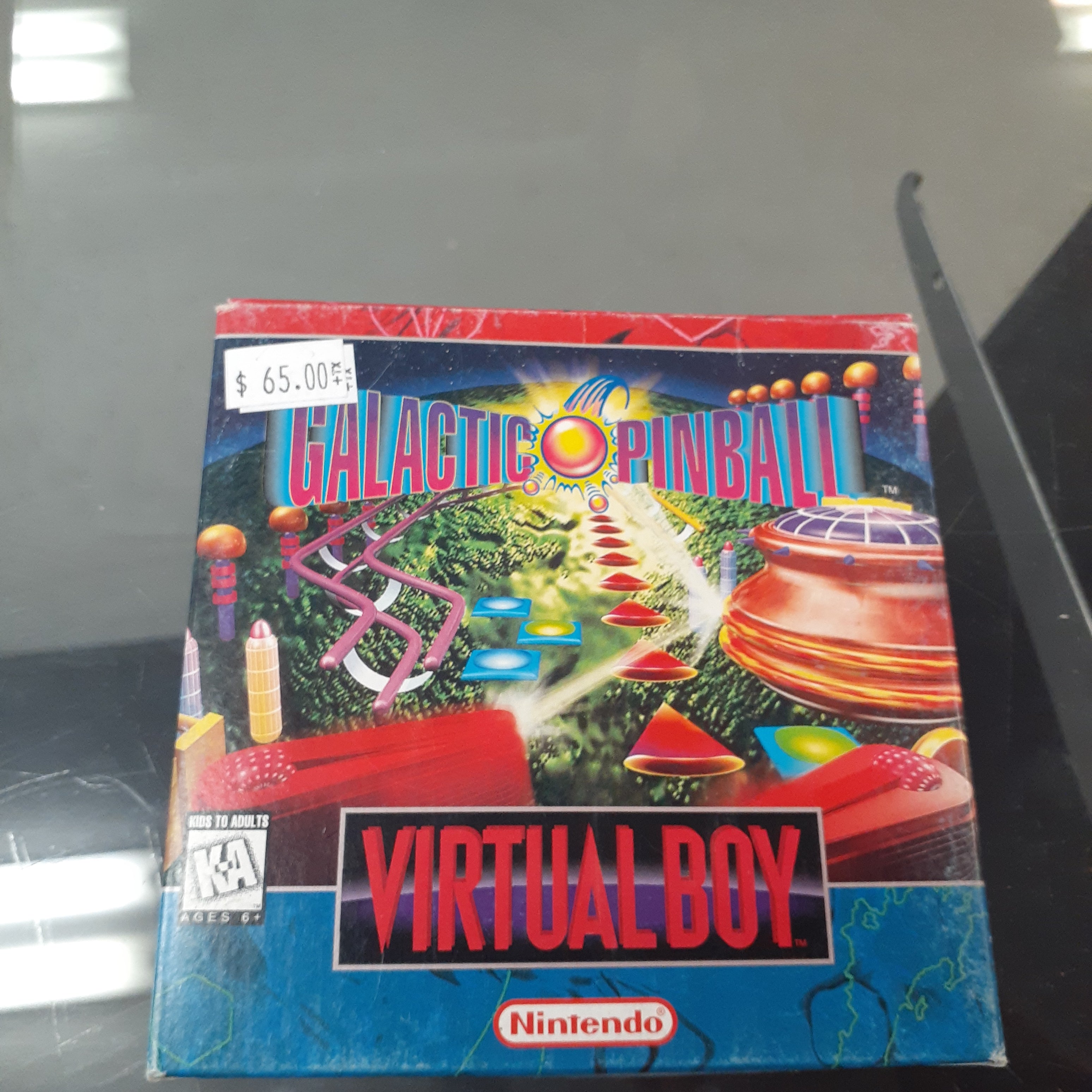 Virtual Boy Galactic Pinball | I Want That Stuff Brandon