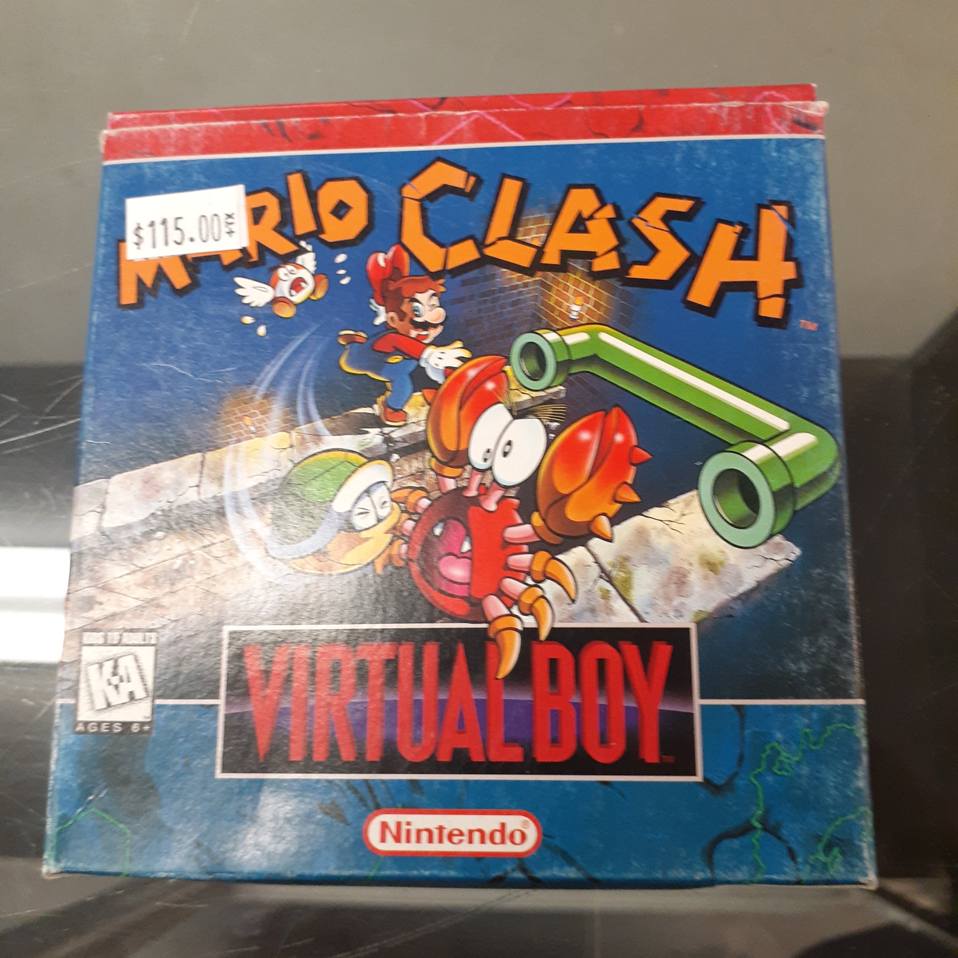 Virtual Boy Mario Clash | I Want That Stuff Brandon