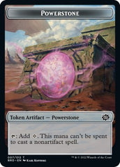 Powerstone // Golem Double-Sided Token [The Brothers' War Tokens] | I Want That Stuff Brandon