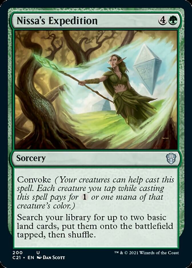 Nissa's Expedition [Commander 2021] | I Want That Stuff Brandon