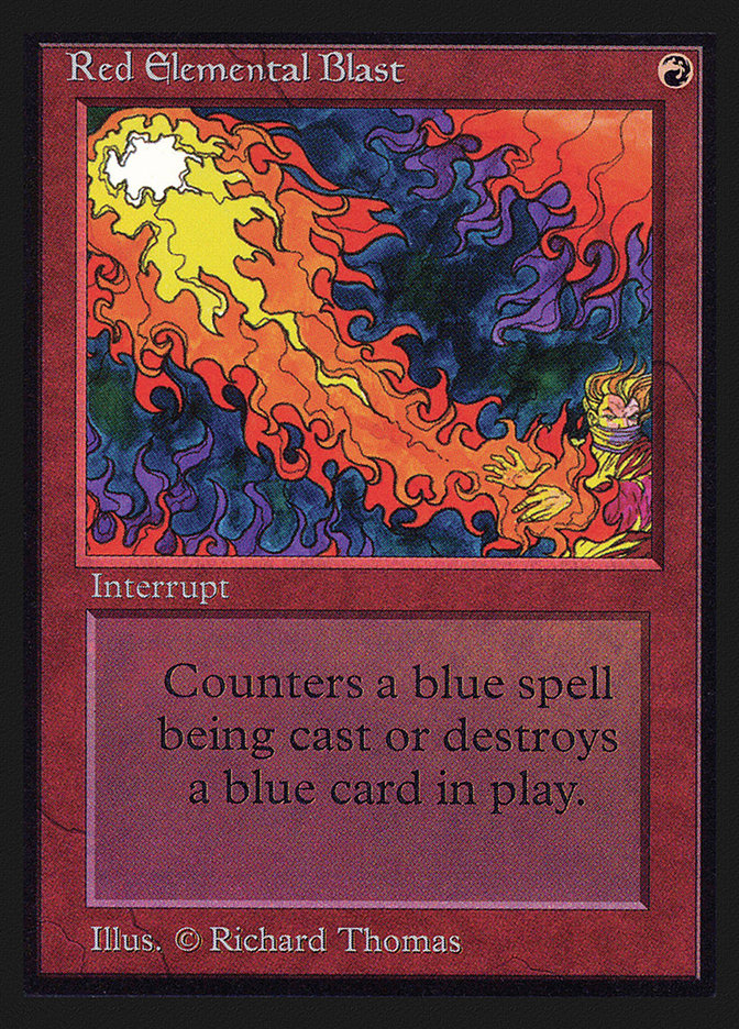 Red Elemental Blast [Collectors' Edition] | I Want That Stuff Brandon