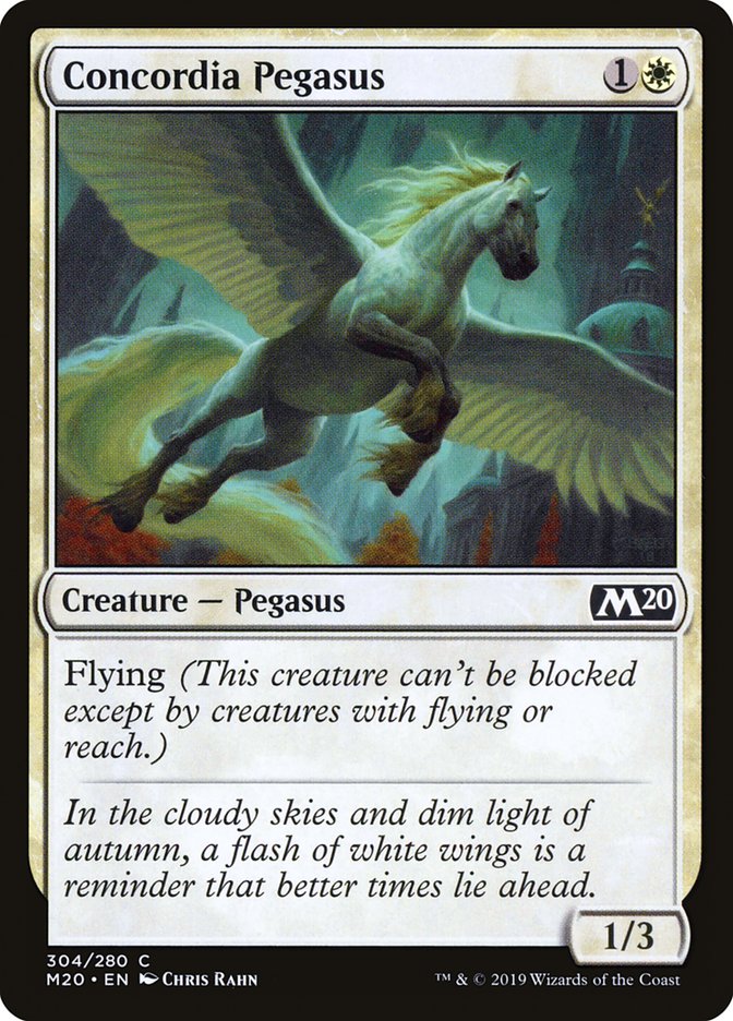 Concordia Pegasus [Core Set 2020] | I Want That Stuff Brandon