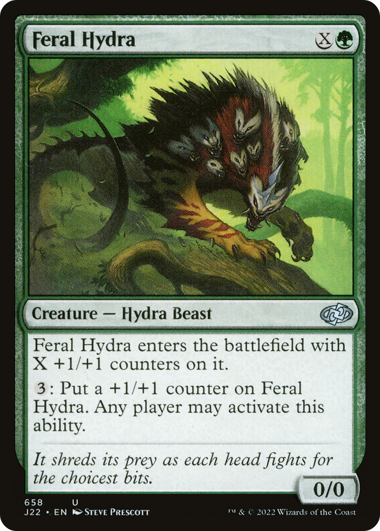 Feral Hydra [Jumpstart 2022] | I Want That Stuff Brandon