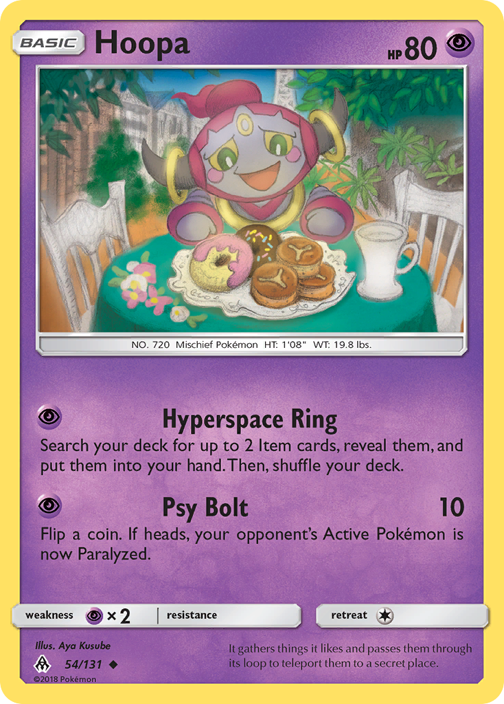 Hoopa (54/131) [Sun & Moon: Forbidden Light] | I Want That Stuff Brandon