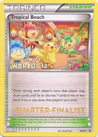 Tropical Beach (BW50) (Quarter Finalist) [Black & White: Black Star Promos] | I Want That Stuff Brandon