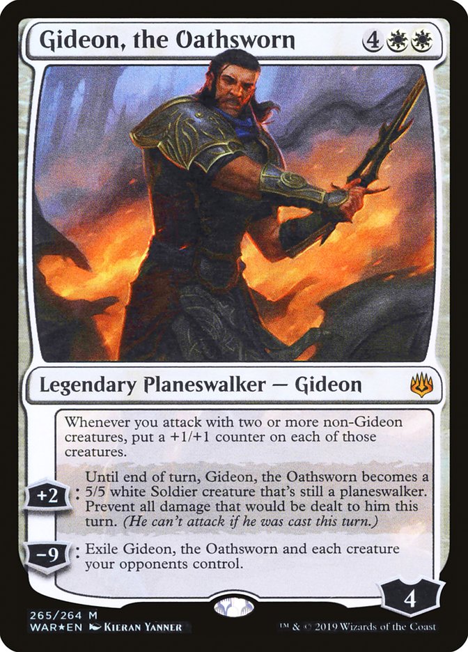 Gideon, the Oathsworn [War of the Spark] | I Want That Stuff Brandon