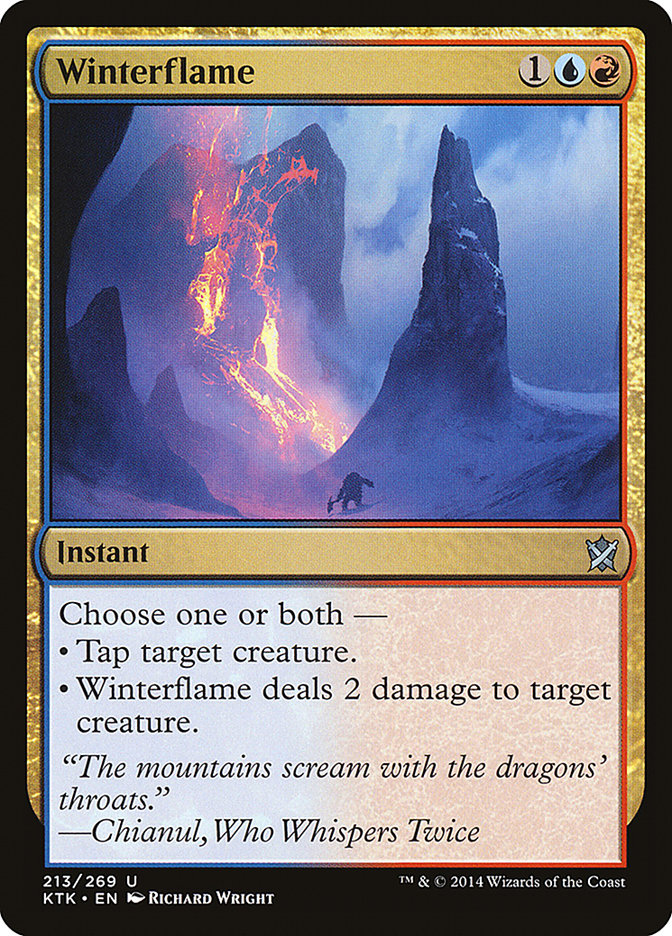 Winterflame [Khans of Tarkir] | I Want That Stuff Brandon