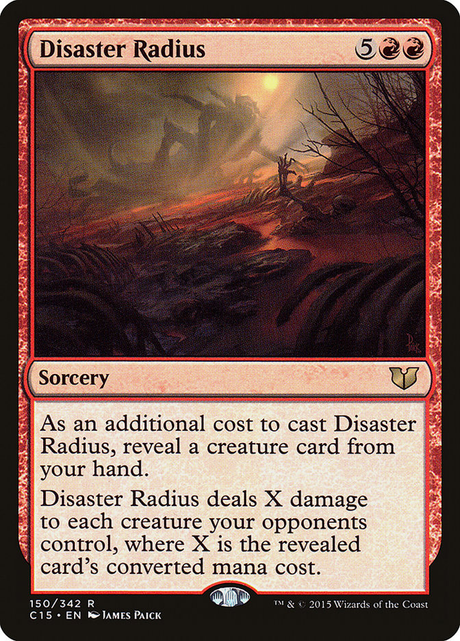 Disaster Radius [Commander 2015] | I Want That Stuff Brandon