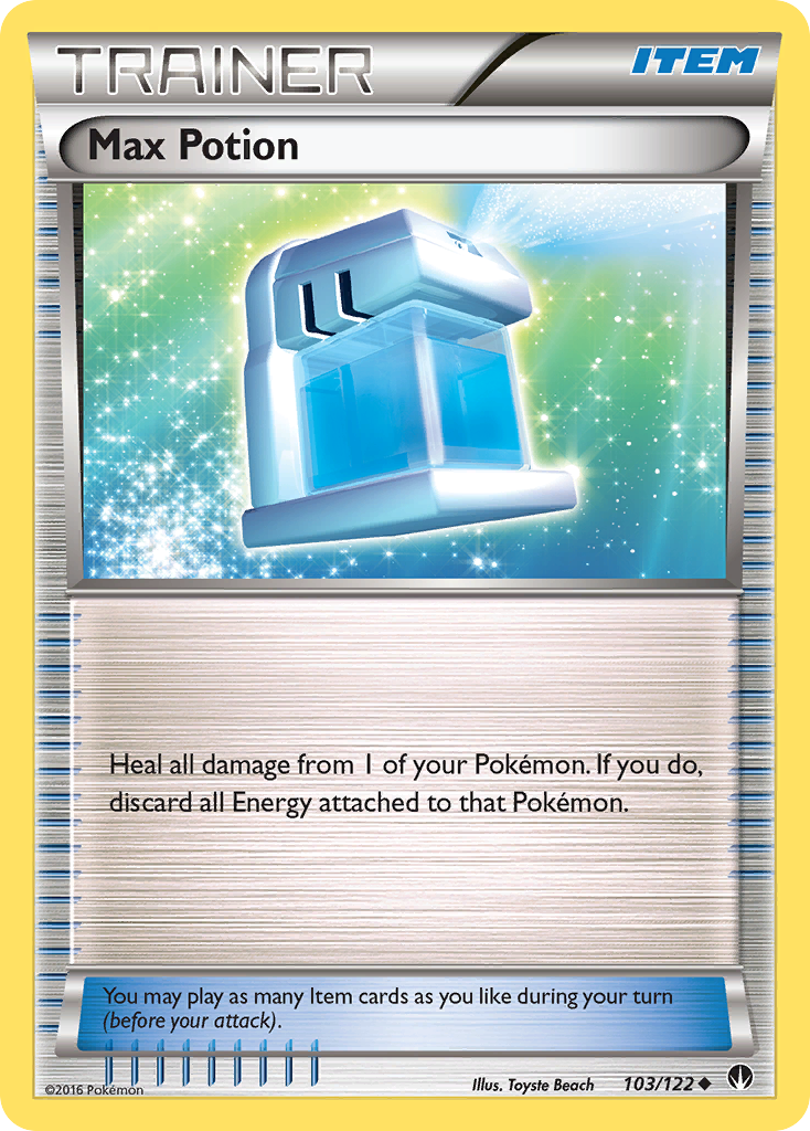 Max Potion (103/122) [XY: BREAKpoint] | I Want That Stuff Brandon