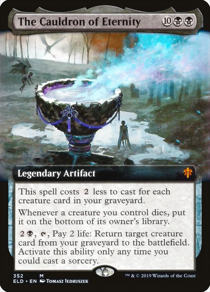 The Cauldron of Eternity (Extended Art) [Throne of Eldraine] | I Want That Stuff Brandon