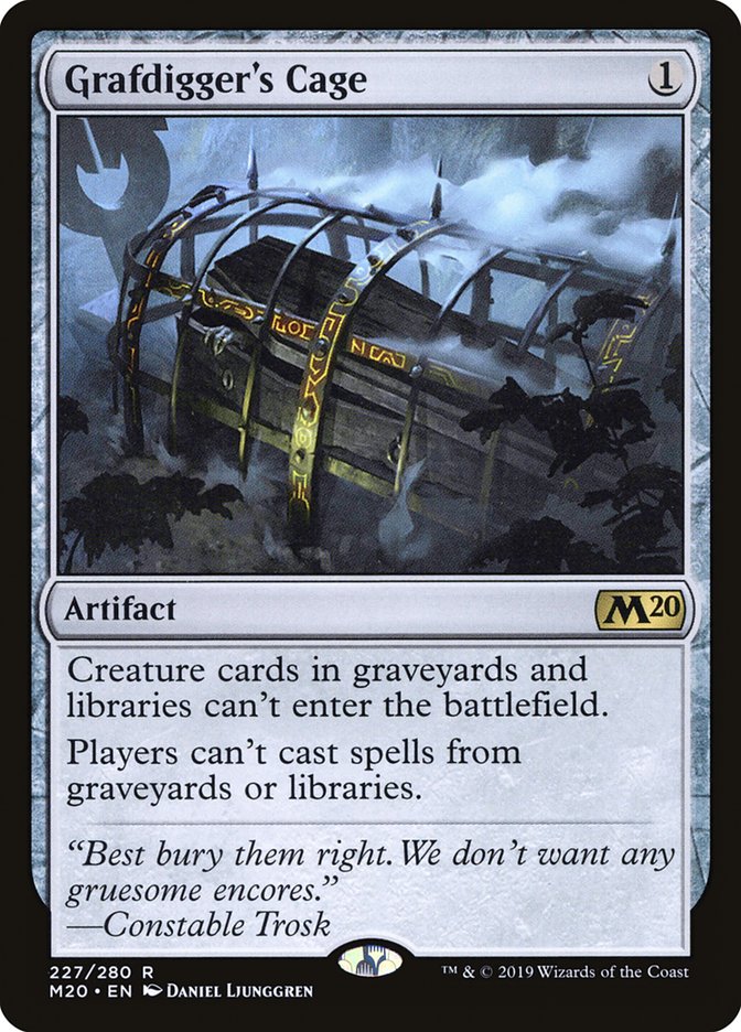 Grafdigger's Cage [Core Set 2020] | I Want That Stuff Brandon