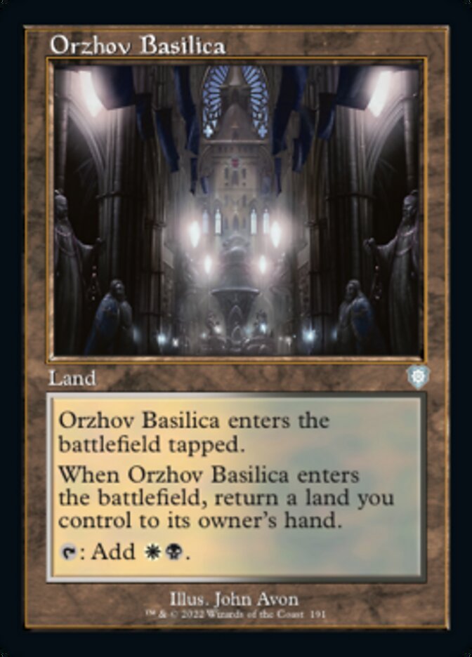 Orzhov Basilica (Retro) [The Brothers' War Commander] | I Want That Stuff Brandon