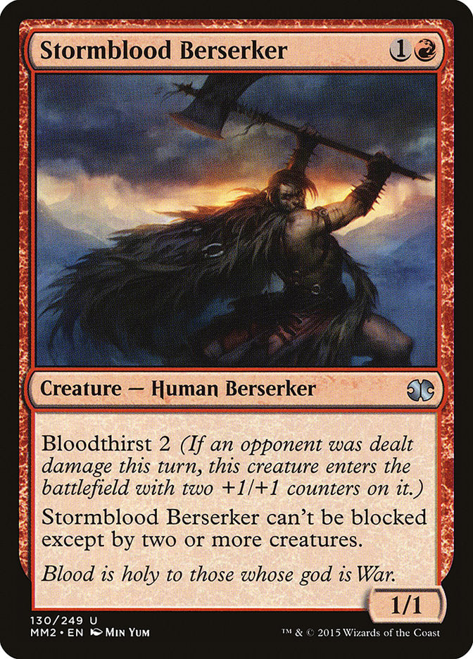Stormblood Berserker [Modern Masters 2015] | I Want That Stuff Brandon