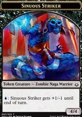 Sinuous Striker // Zombie Double-Sided Token [Hour of Devastation Tokens] | I Want That Stuff Brandon