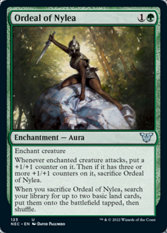 Ordeal of Nylea [Kamigawa: Neon Dynasty Commander] | I Want That Stuff Brandon