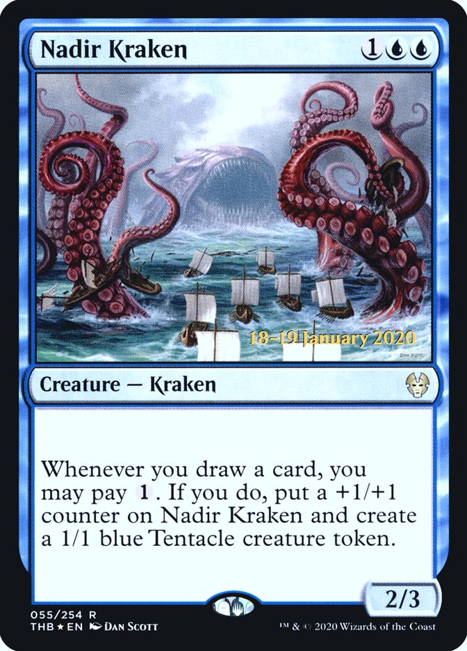 Nadir Kraken [Theros Beyond Death Prerelease Promos] | I Want That Stuff Brandon