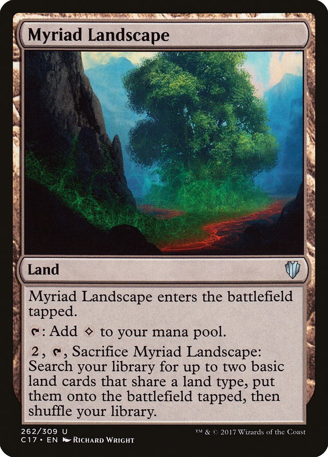 Myriad Landscape [Commander 2017] | I Want That Stuff Brandon