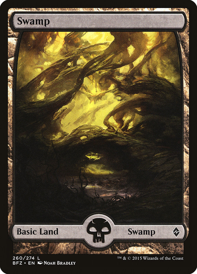 Swamp (260) [Battle for Zendikar] | I Want That Stuff Brandon