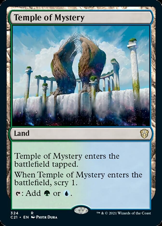Temple of Mystery [Commander 2021] | I Want That Stuff Brandon