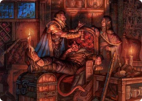 Long Rest Art Card [Dungeons & Dragons: Adventures in the Forgotten Realms Art Series] | I Want That Stuff Brandon