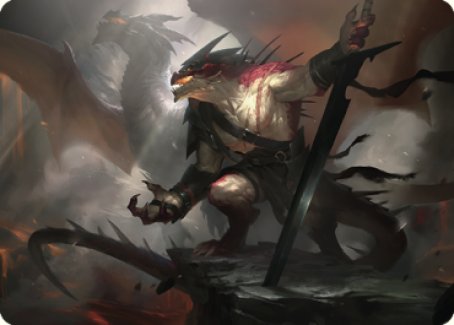 Rivaz of the Claw Art Card [Dominaria United Art Series] | I Want That Stuff Brandon
