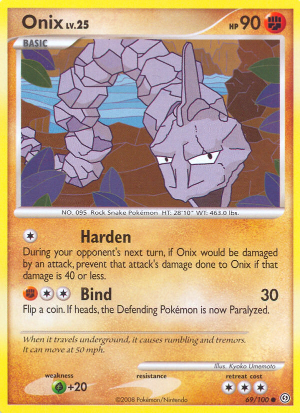 Onix (69/100) [Diamond & Pearl: Stormfront] | I Want That Stuff Brandon