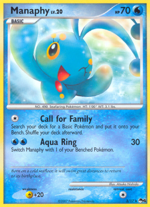 Manaphy (3/17) [POP Series 6] | I Want That Stuff Brandon