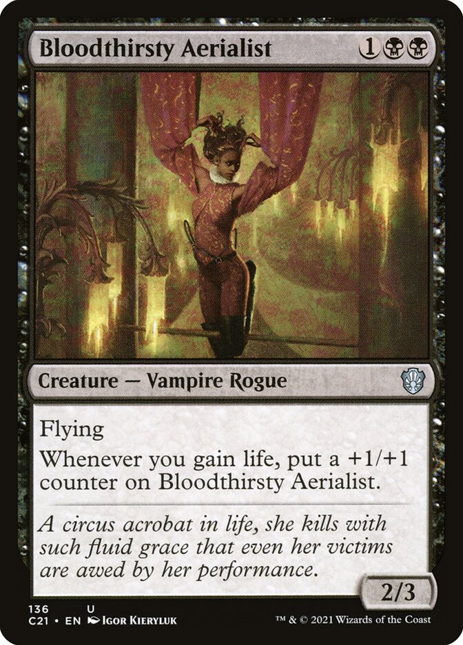 Bloodthirsty Aerialist [Commander 2021] | I Want That Stuff Brandon