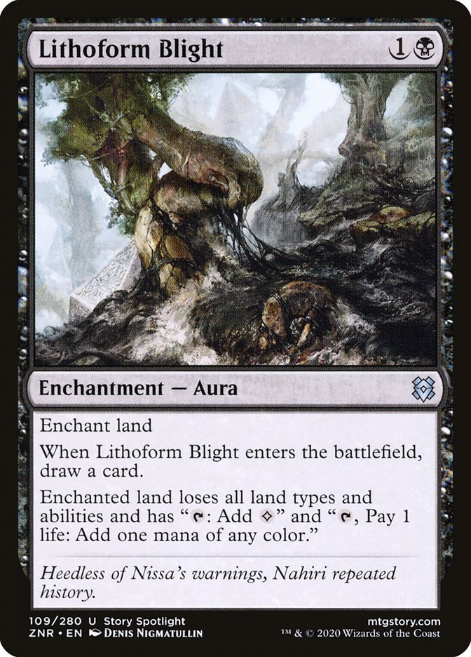 Lithoform Blight [Zendikar Rising] | I Want That Stuff Brandon