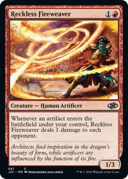 Reckless Fireweaver [Jumpstart 2022] | I Want That Stuff Brandon