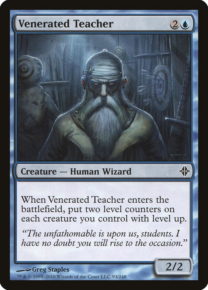 Venerated Teacher [Rise of the Eldrazi] | I Want That Stuff Brandon