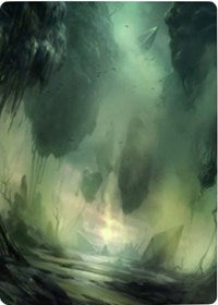 Swamp 1 Art Card [Zendikar Rising Art Series] | I Want That Stuff Brandon