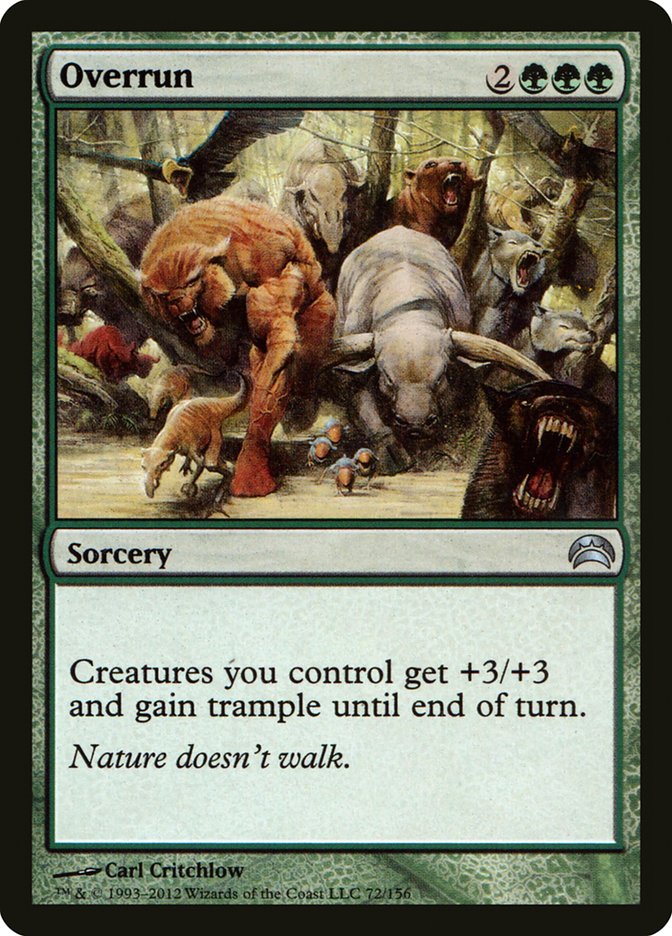 Overrun [Planechase 2012] | I Want That Stuff Brandon