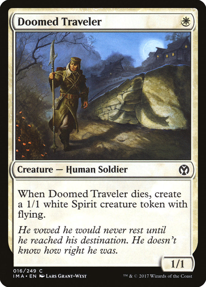 Doomed Traveler [Iconic Masters] | I Want That Stuff Brandon