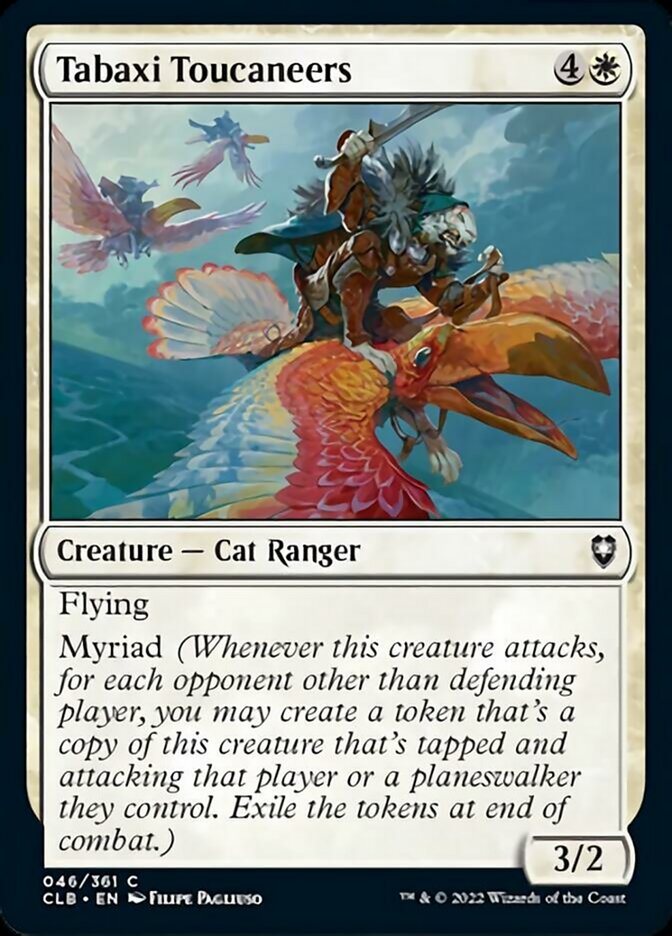 Tabaxi Toucaneers [Commander Legends: Battle for Baldur's Gate] | I Want That Stuff Brandon