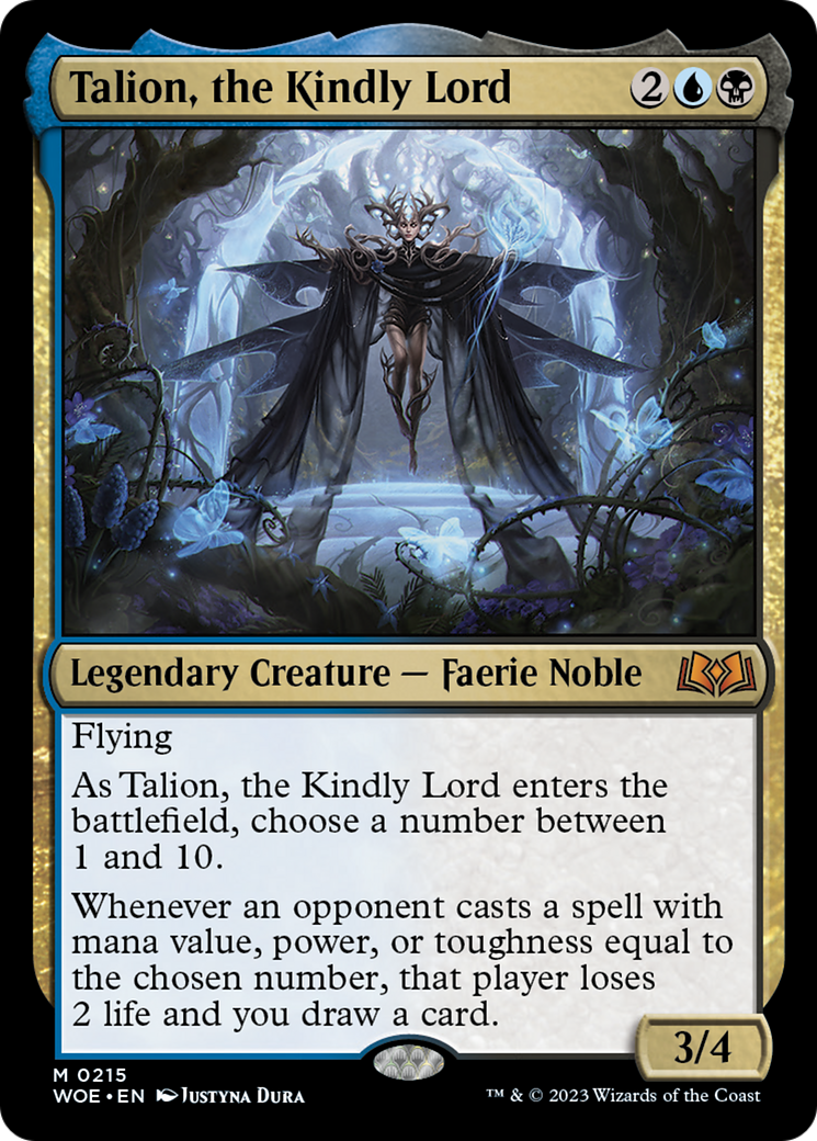 Talion, the Kindly Lord [Wilds of Eldraine] | I Want That Stuff Brandon