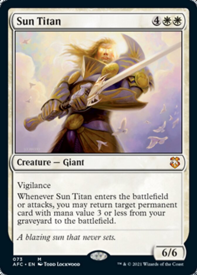 Sun Titan [Dungeons & Dragons: Adventures in the Forgotten Realms Commander] | I Want That Stuff Brandon