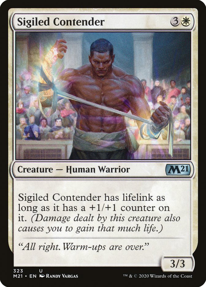 Sigiled Contender [Core Set 2021] | I Want That Stuff Brandon