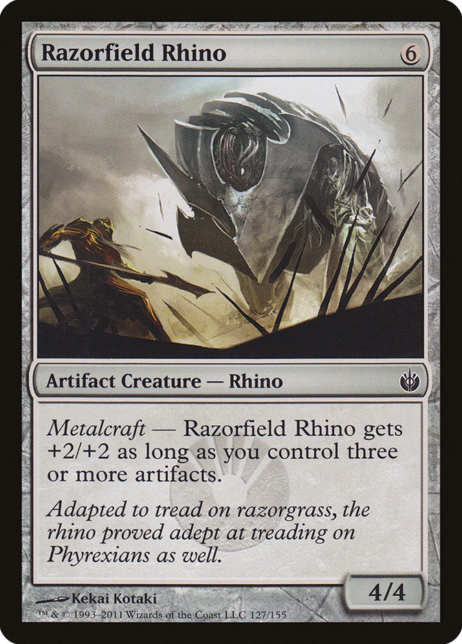 Razorfield Rhino [Mirrodin Besieged] | I Want That Stuff Brandon