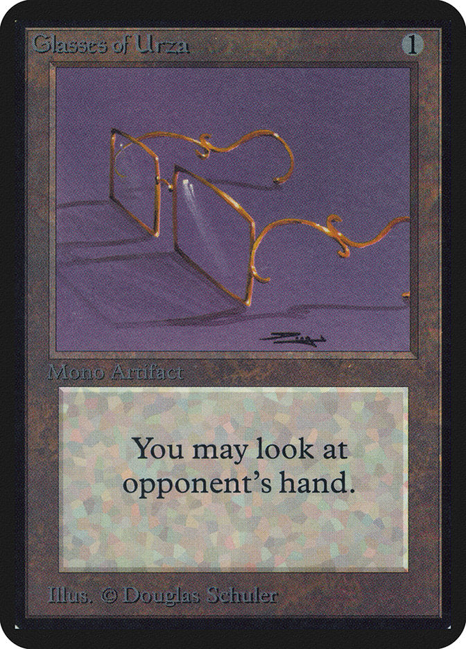 Glasses of Urza [Alpha Edition] | I Want That Stuff Brandon