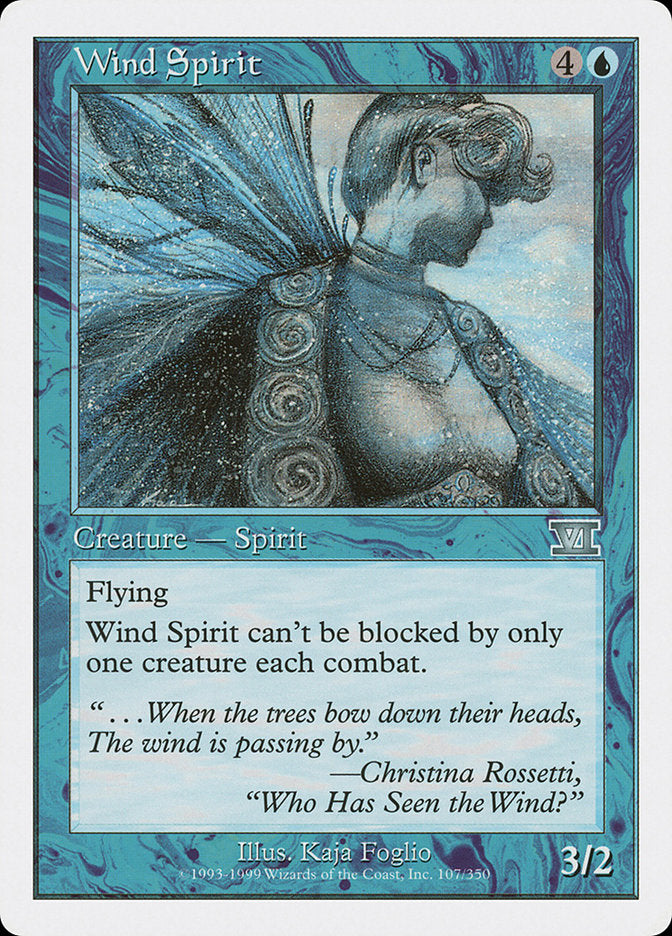 Wind Spirit [Classic Sixth Edition] | I Want That Stuff Brandon