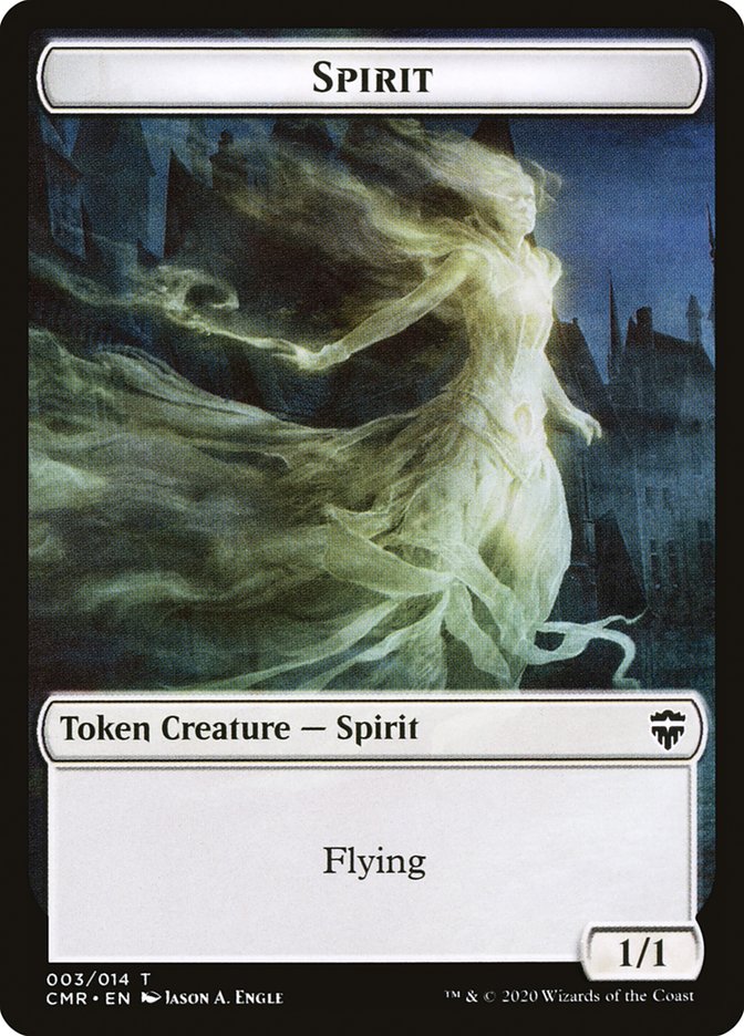 The Monarch // Spirit Double-Sided Token [Commander Legends Tokens] | I Want That Stuff Brandon