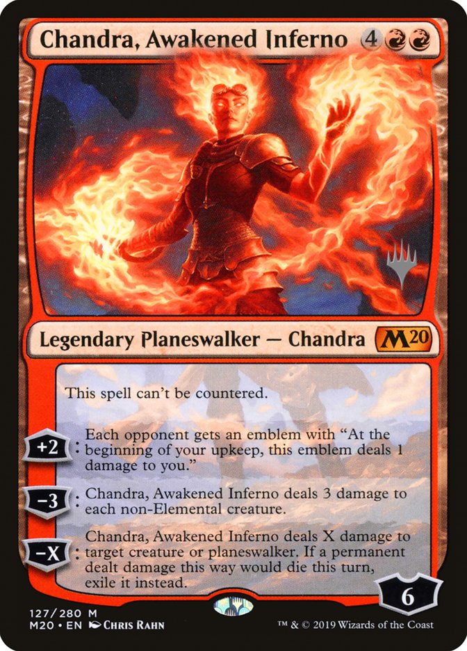 Chandra, Awakened Inferno (Promo Pack) [Core Set 2020 Promos] | I Want That Stuff Brandon