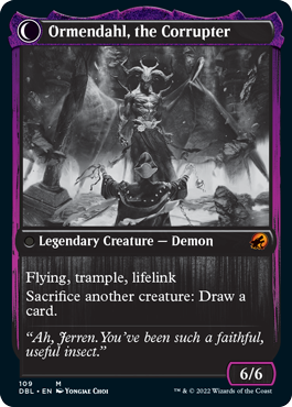 Jerren, Corrupted Bishop // Ormendahl, the Corrupted [Innistrad: Double Feature] | I Want That Stuff Brandon